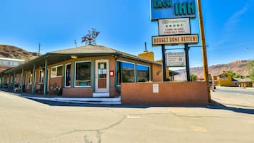 Fassade der Unterkunft