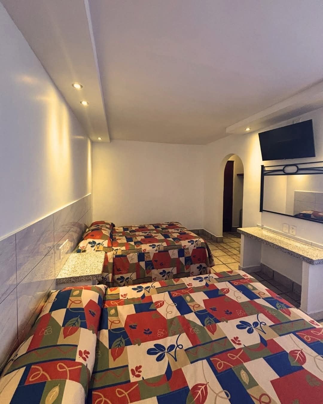 Habitacion estandar 2 camas dobles