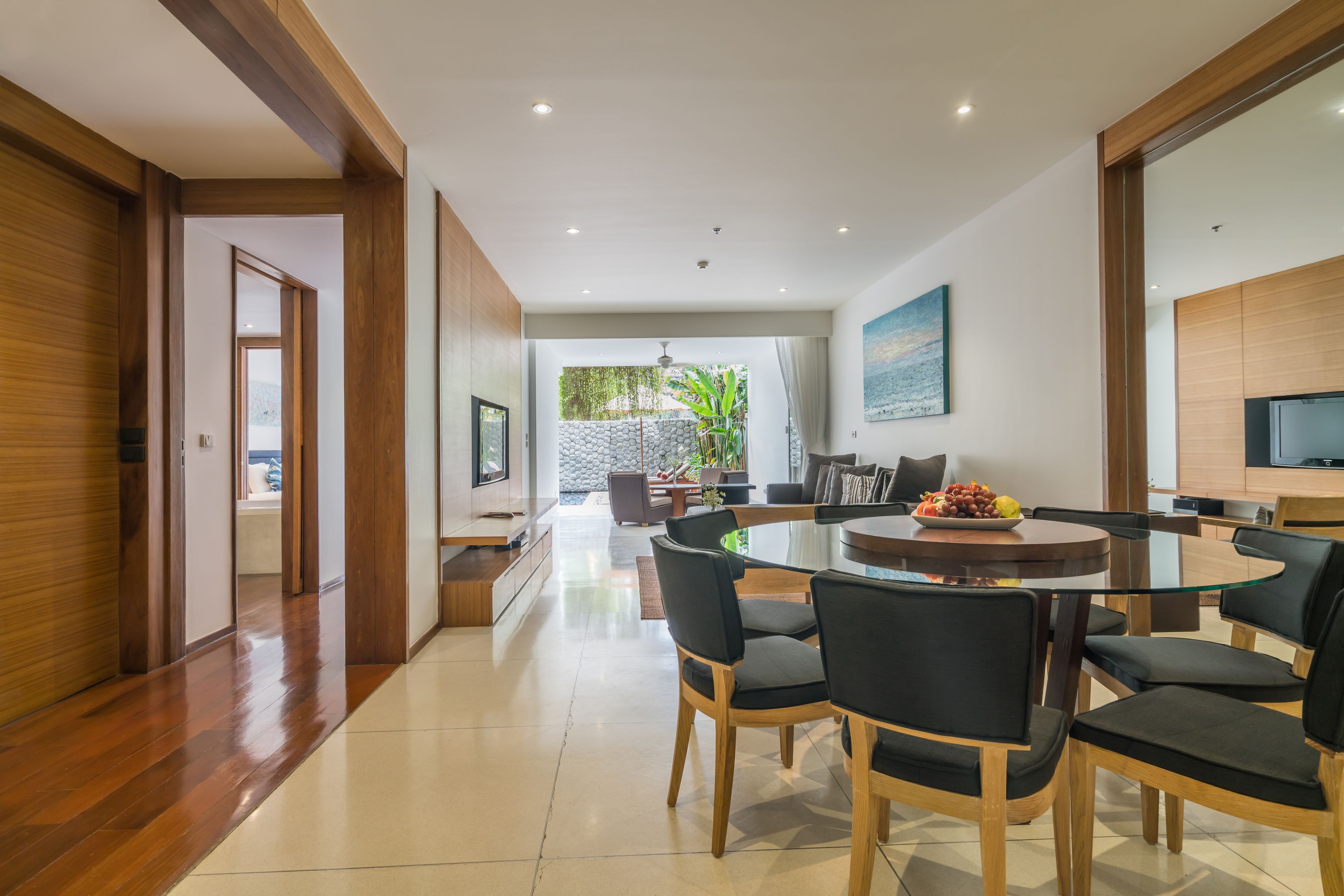 two bedroom pool residence | in-room dining