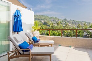 Luxe penthouse, 2 slaapkamers | Terras