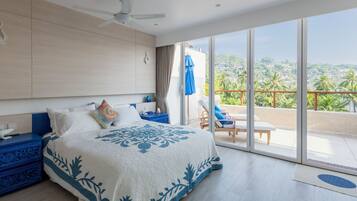 Luxury Penthouse, 2 Bedrooms | Premium bedding, pillow-top beds, in-room safe, blackout curtains