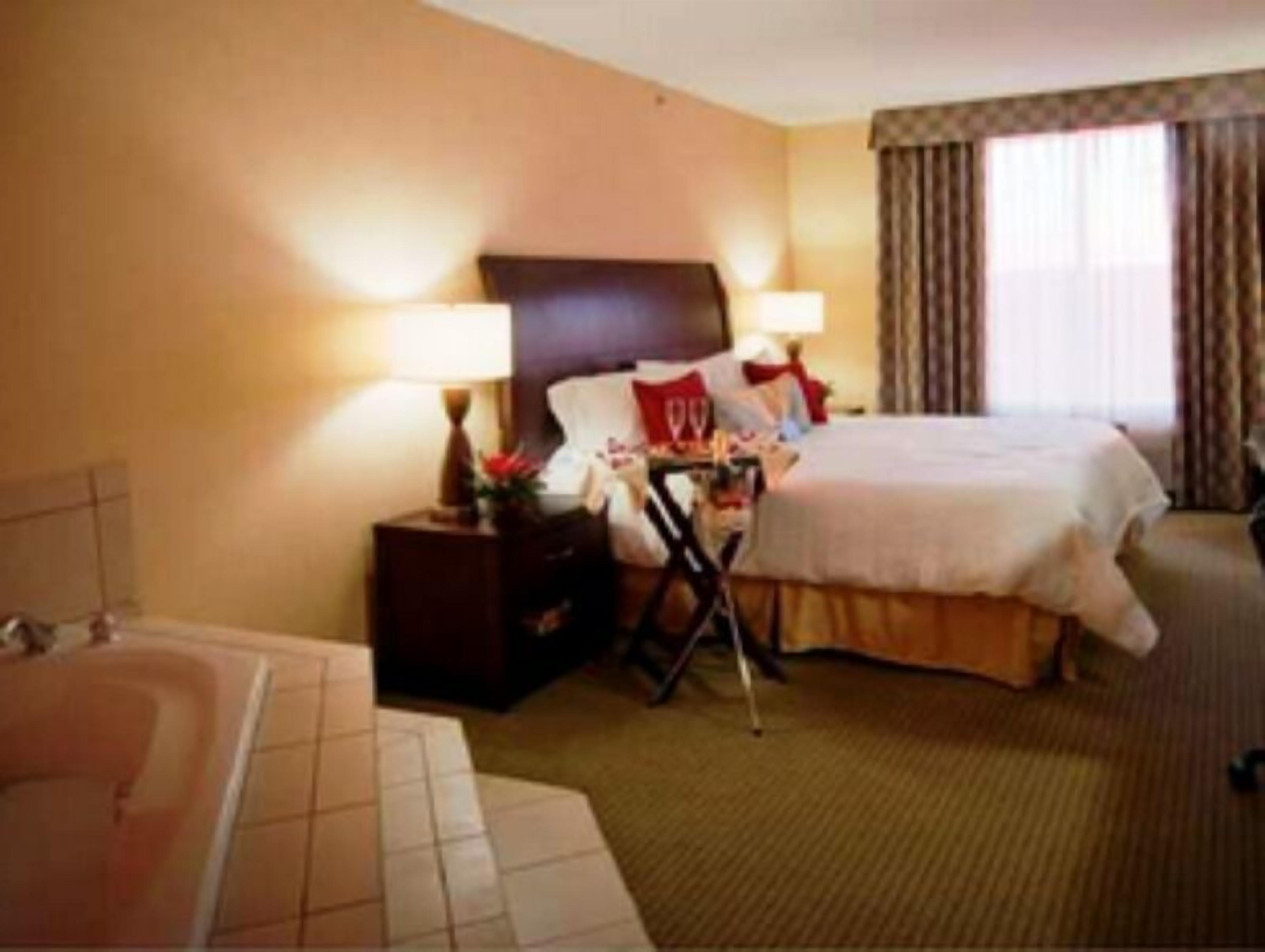 In-room safe, desk, iron/ironing board, free cribs/infant beds