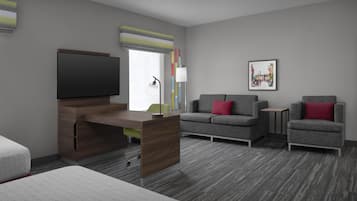 Premium bedding, in-room safe, desk, laptop workspace