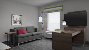 Premium bedding, in-room safe, desk, laptop workspace