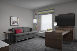 Premium bedding, in-room safe, desk, laptop workspace