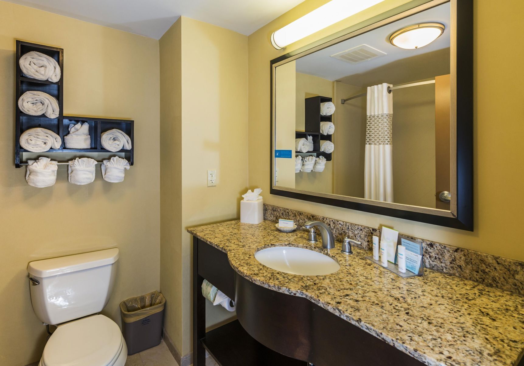 Bathroom | Combined shower/tub, free toiletries, hair dryer, towels