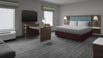 Premium bedding, in-room safe, desk, laptop workspace