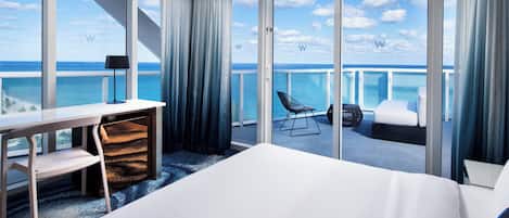 套房, 1 间卧室, 海滨 | 高档床上用品、羽绒被、迷你吧、客房内保险箱