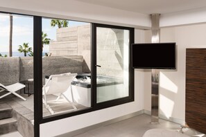 Premium-Loft, 1 King-Bett | Whirlwanne