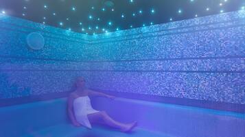 Sauna, Turkish bath/hammam, body treatments, body wraps, body scrubs