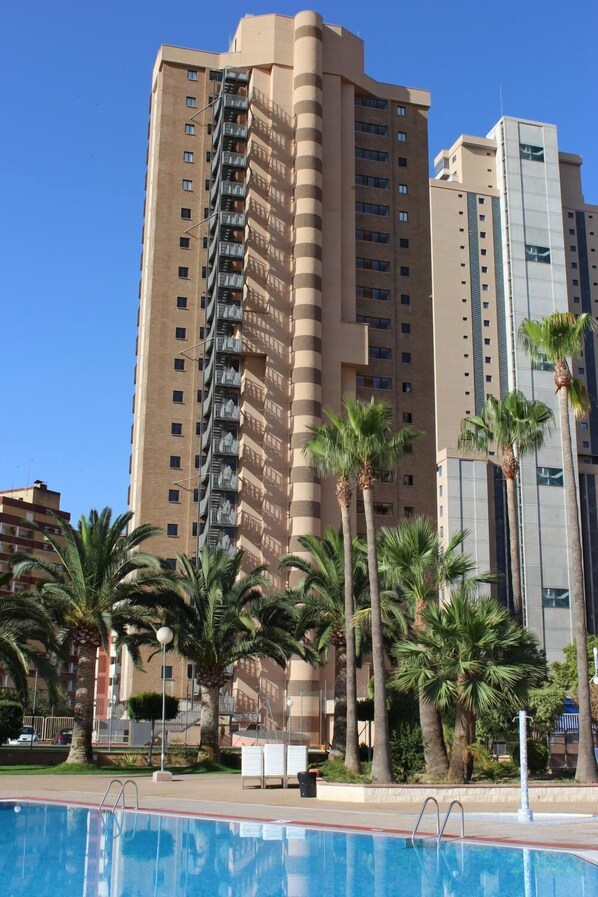 Alberca al aire libre 