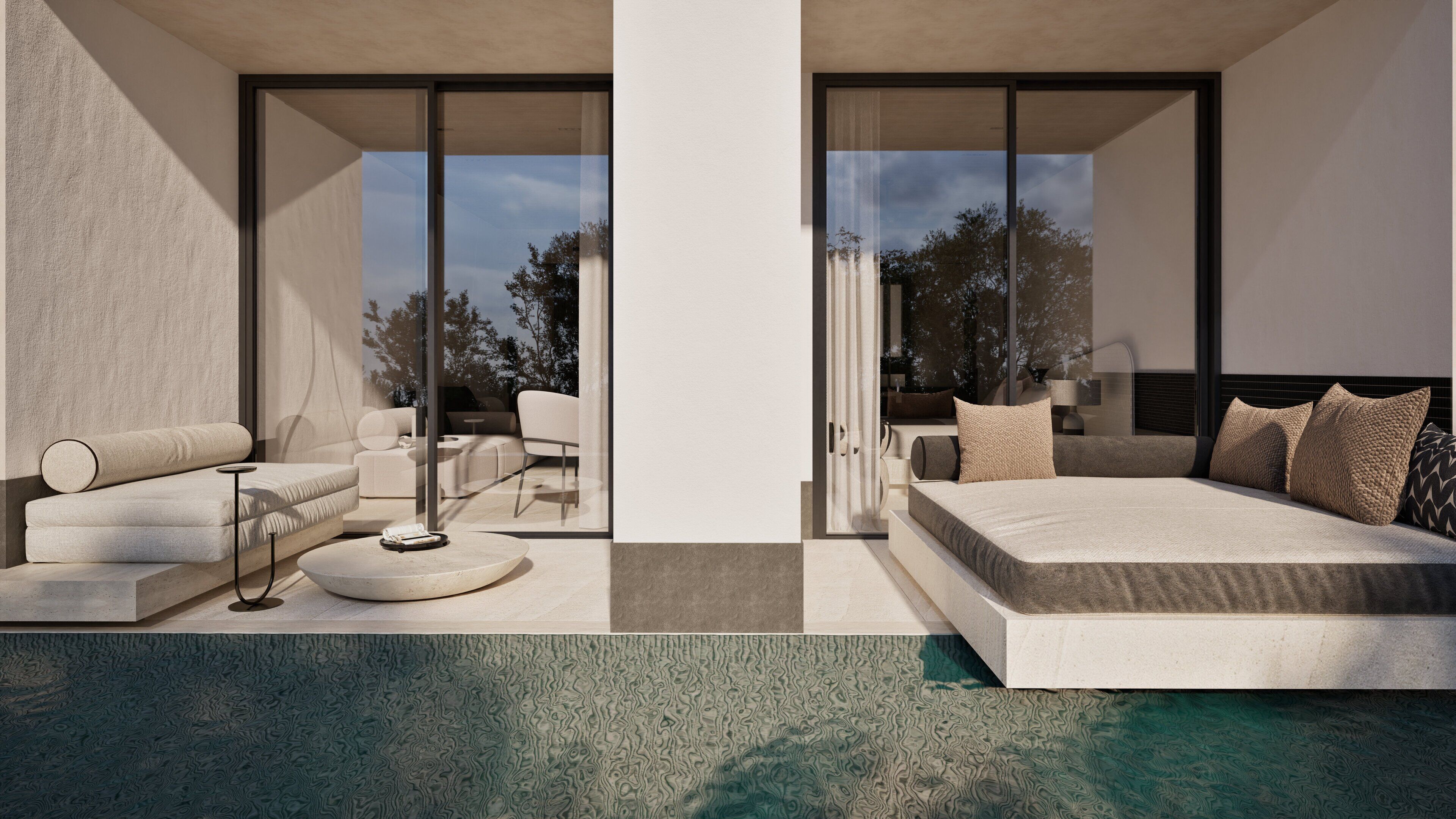 junior suite swim-up | 1 bedroom, minibar, in-room safe, desk