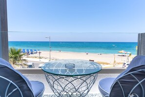 Junior Suite, Sea View | Balcony