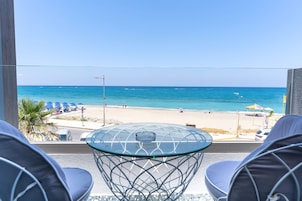 Junior Suite, Sea View | Balcony