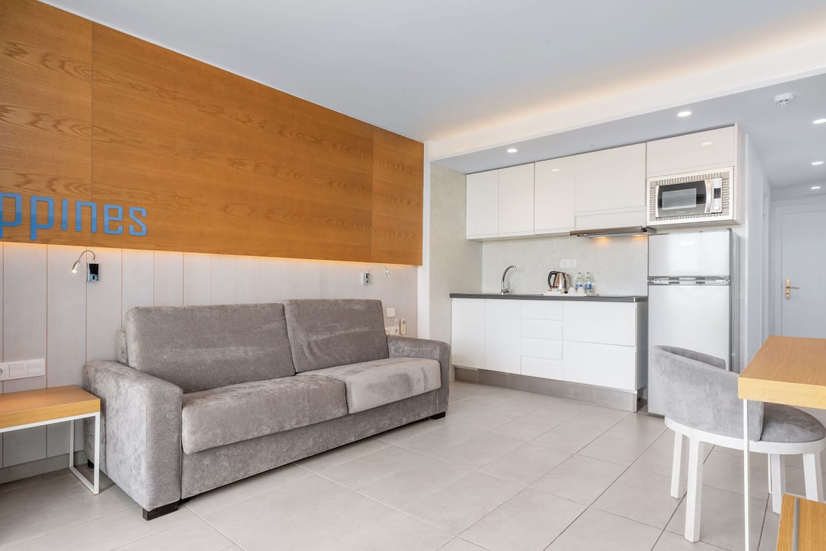 Apartamento, 1 habitación | Cocina privada | Hervidor eléctrico