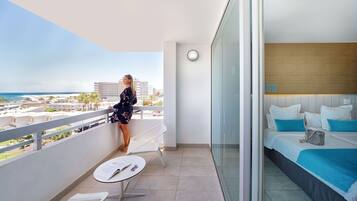 Deluxe-huone, osittainen merinäköala | Näkymä rannalle/valtamerelle