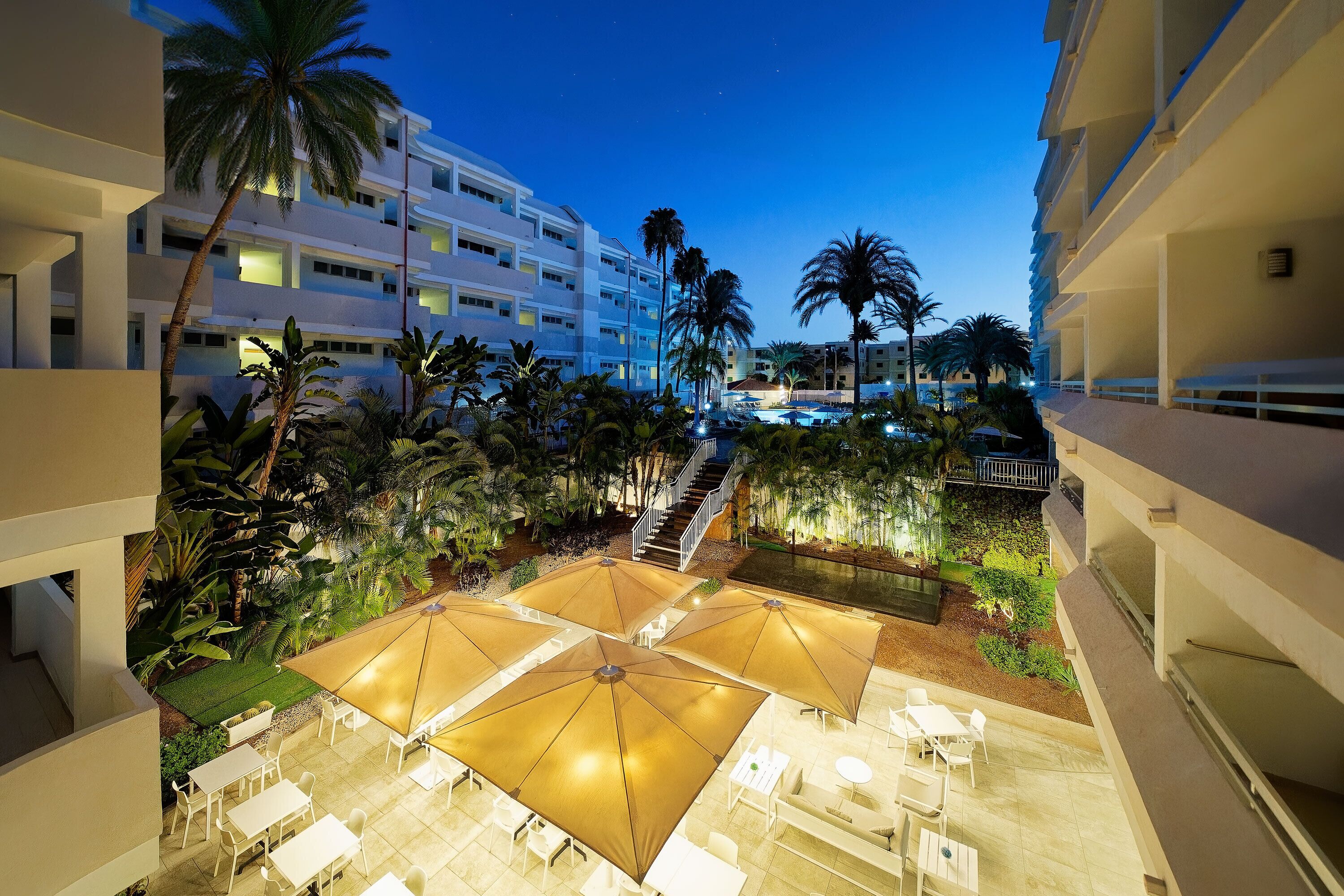 front of property – evening/night