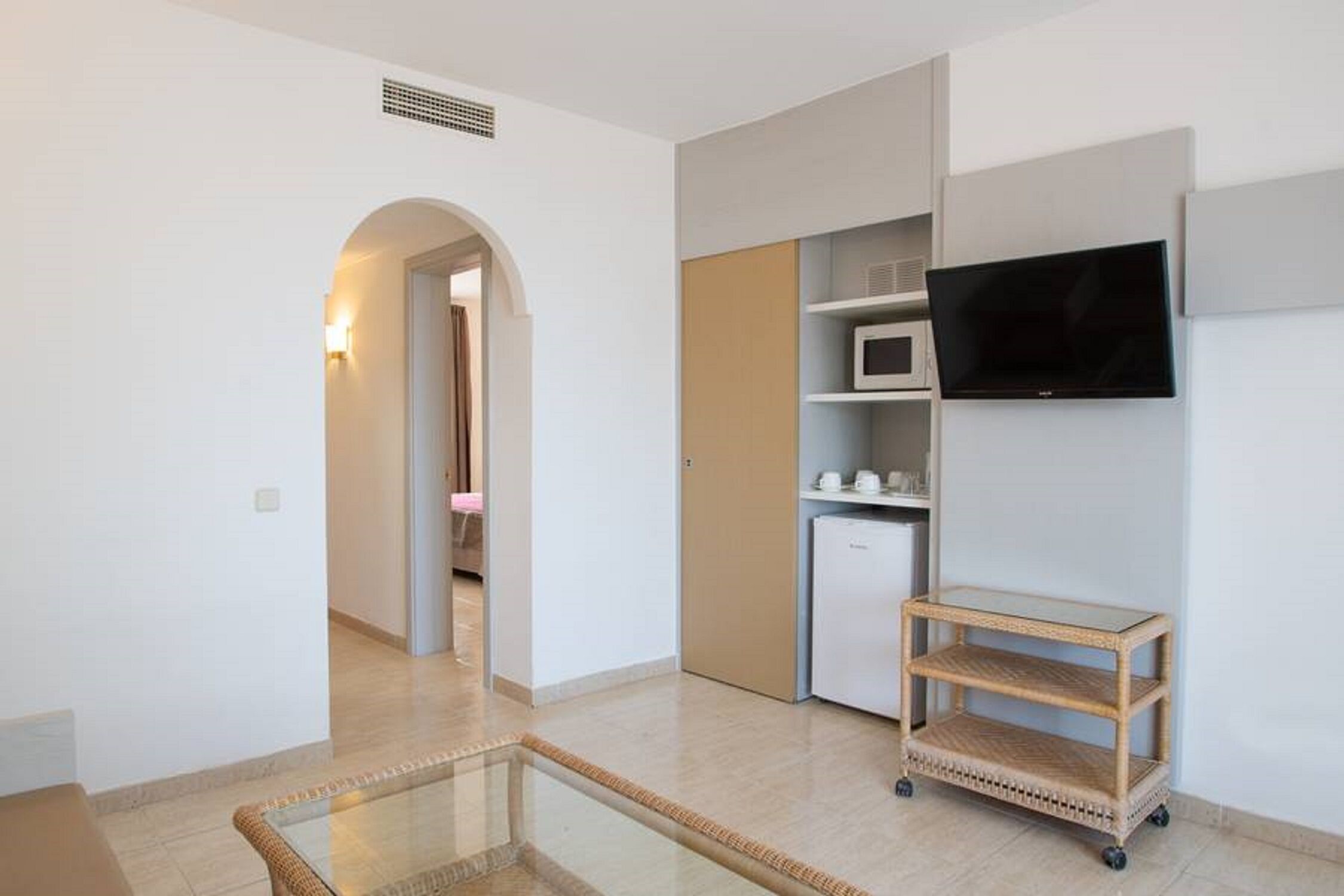 Luxe beddengoed, een kluis op de kamer, een bureau