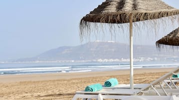 On the beach