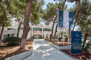 Entrada al alojamiento