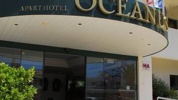 Entrada de la propiedad