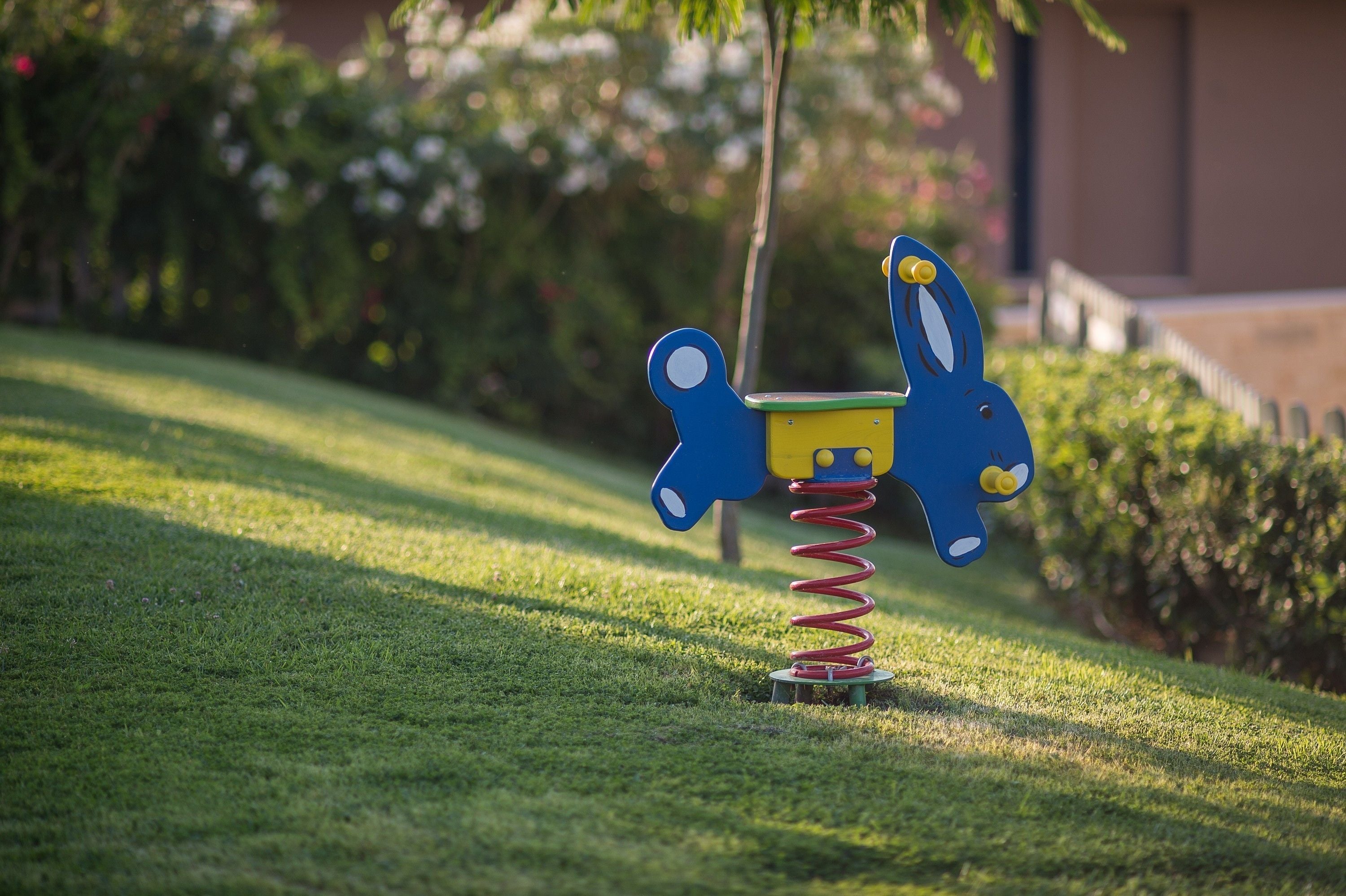 Área de juegos infantiles al aire libre