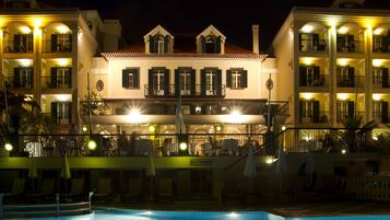Front of property – evening/night