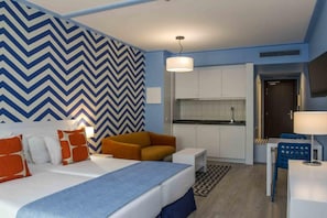 In-room safe, desk, blackout curtains, soundproofing