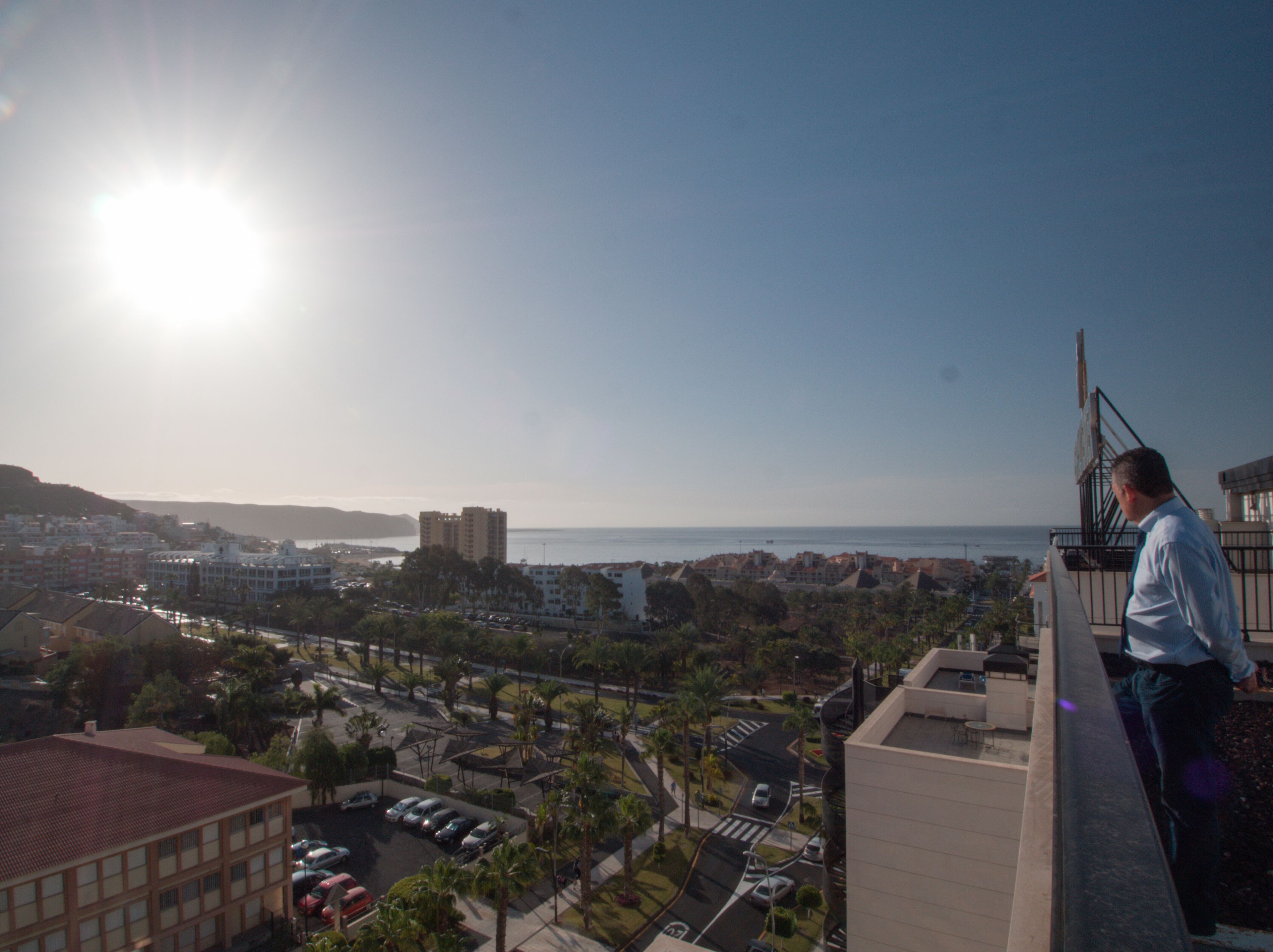 Uitzicht vanuit accommodatie