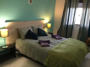 Memory foam beds, individually decorated, individually furnished