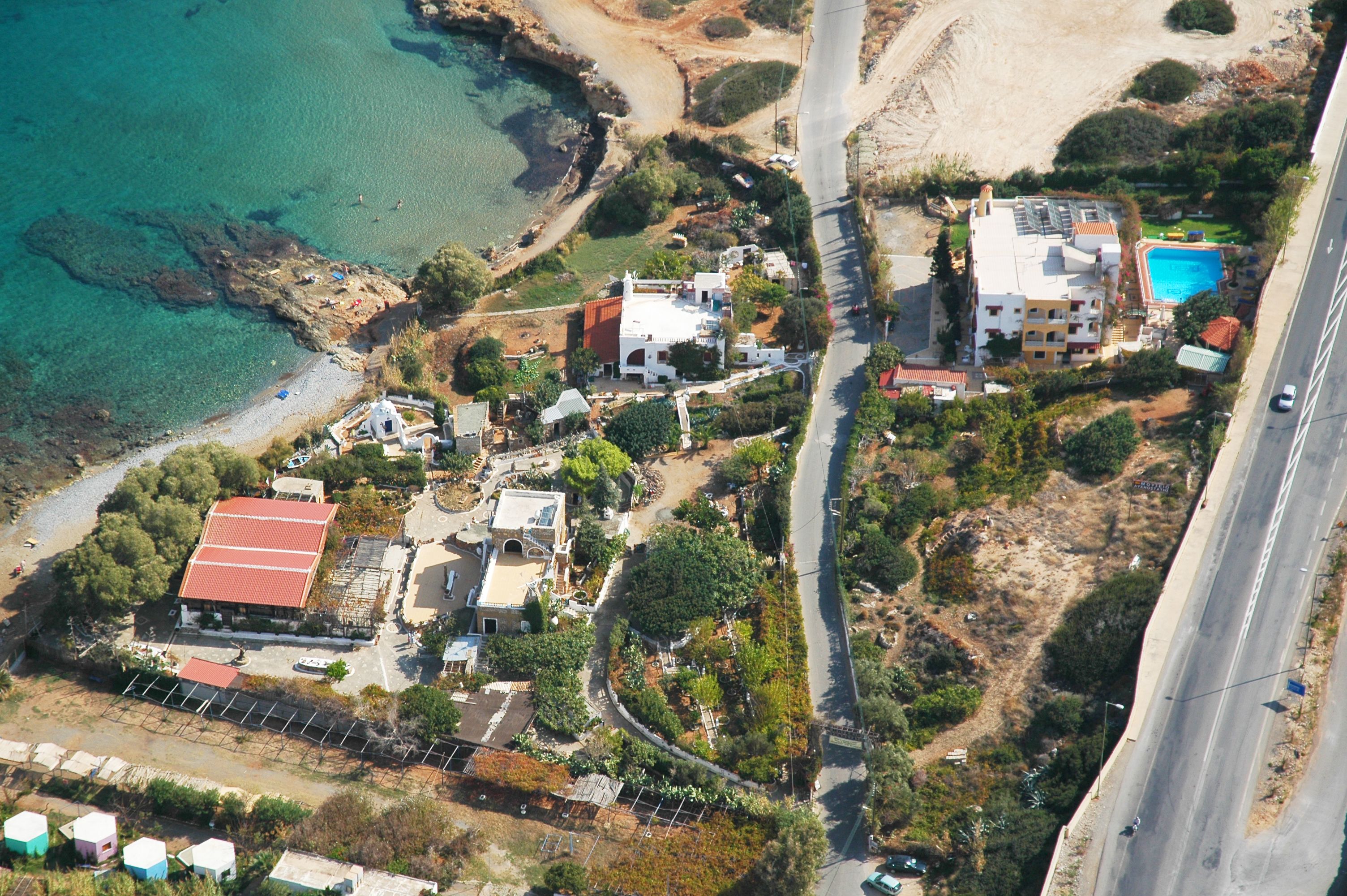 aerial view