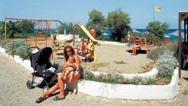 Children's area - Adele Beach (Rethymno)