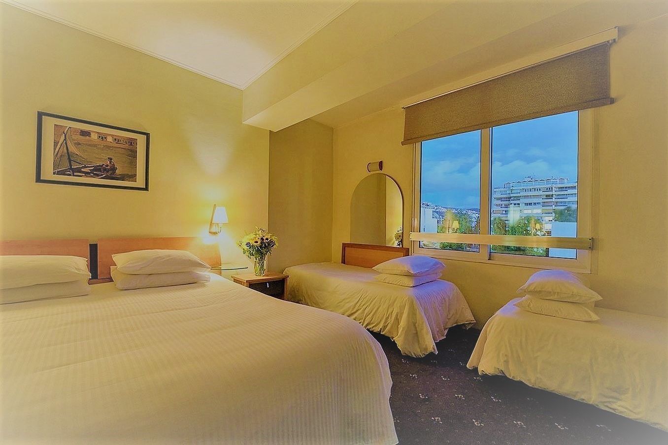 Premium bedding, minibar, in-room safe, desk