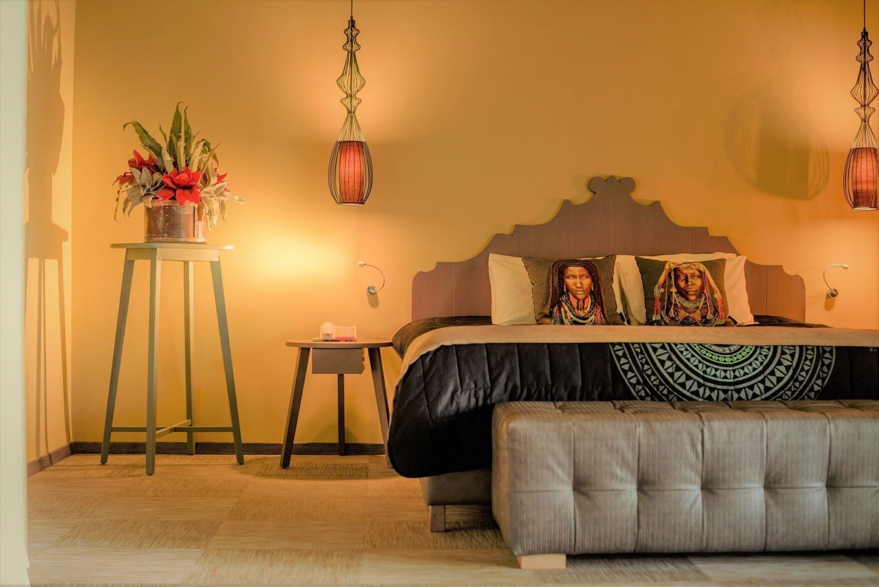 Premium bedding, minibar, in-room safe, desk