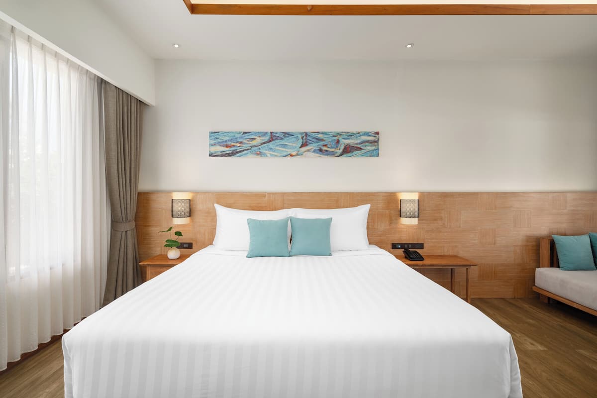 1 bedroom, minibar, in-room safe, desk