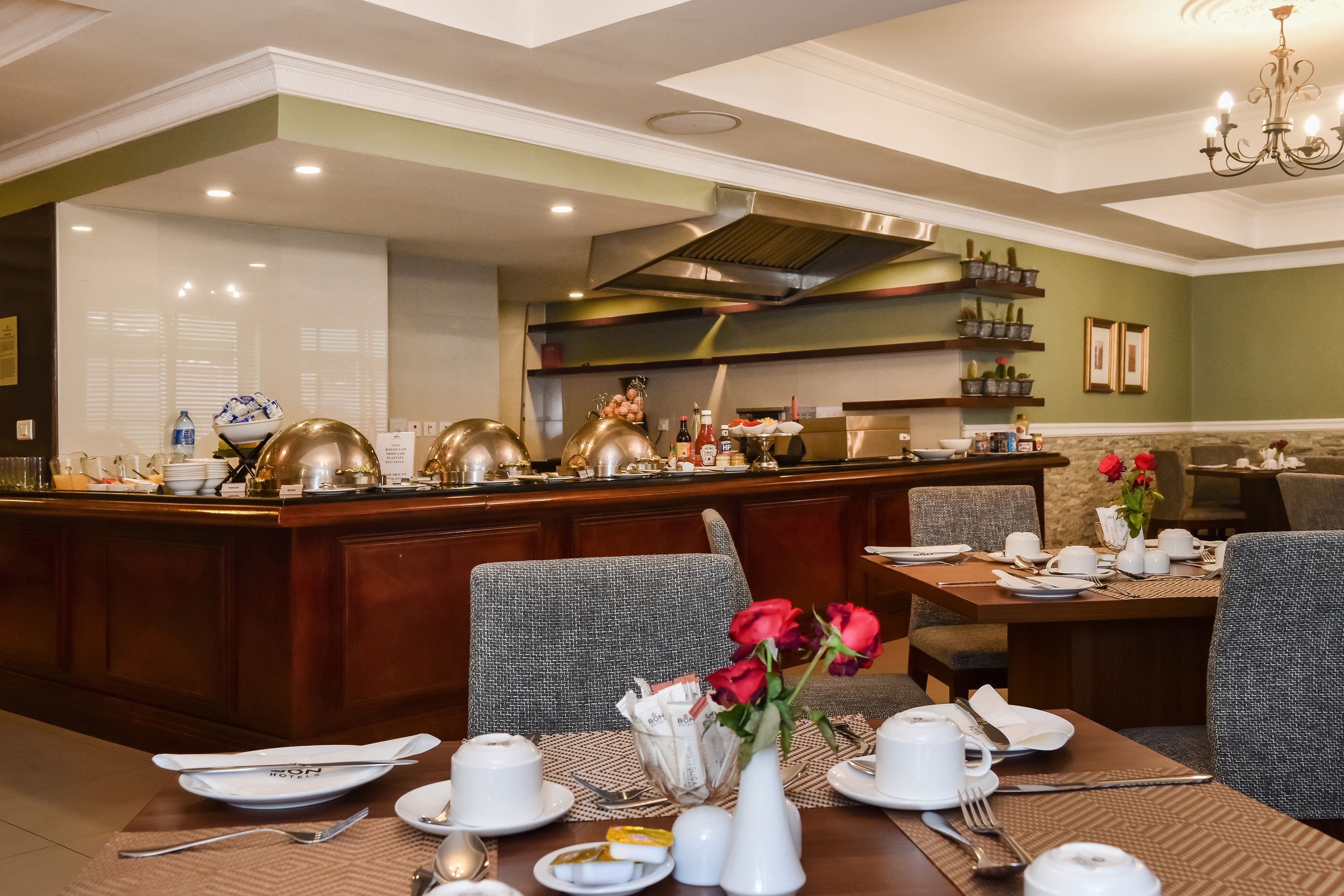 daily full breakfast (ngn 15000 per person)