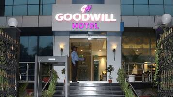 Façade de lâhĂ©bergement