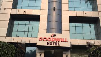 Façade de lâhĂ©bergement