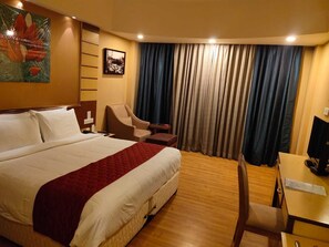 Biancheria da letto di alta qualità, minibar, una cassaforte in camera