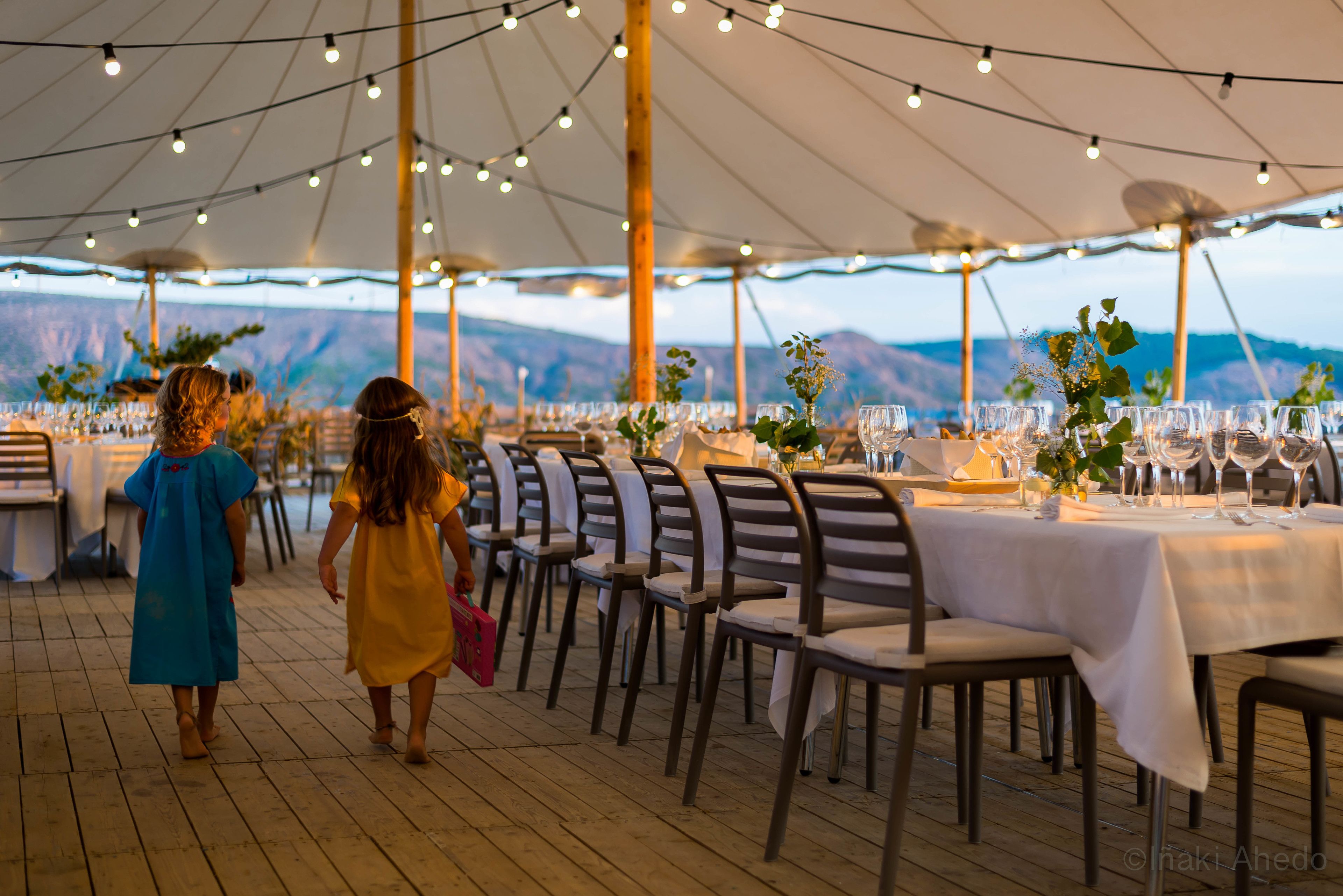 Espace mariage en plein air