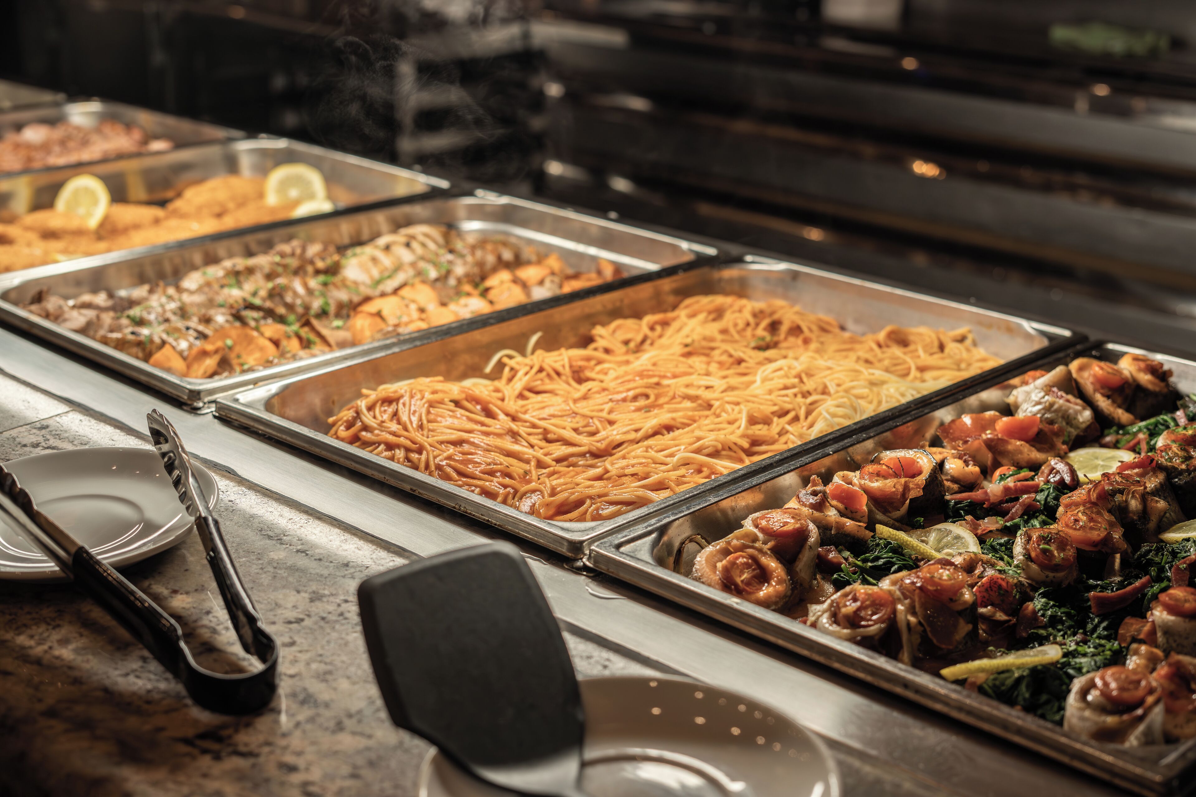 breakfast and dinner served, local cuisine