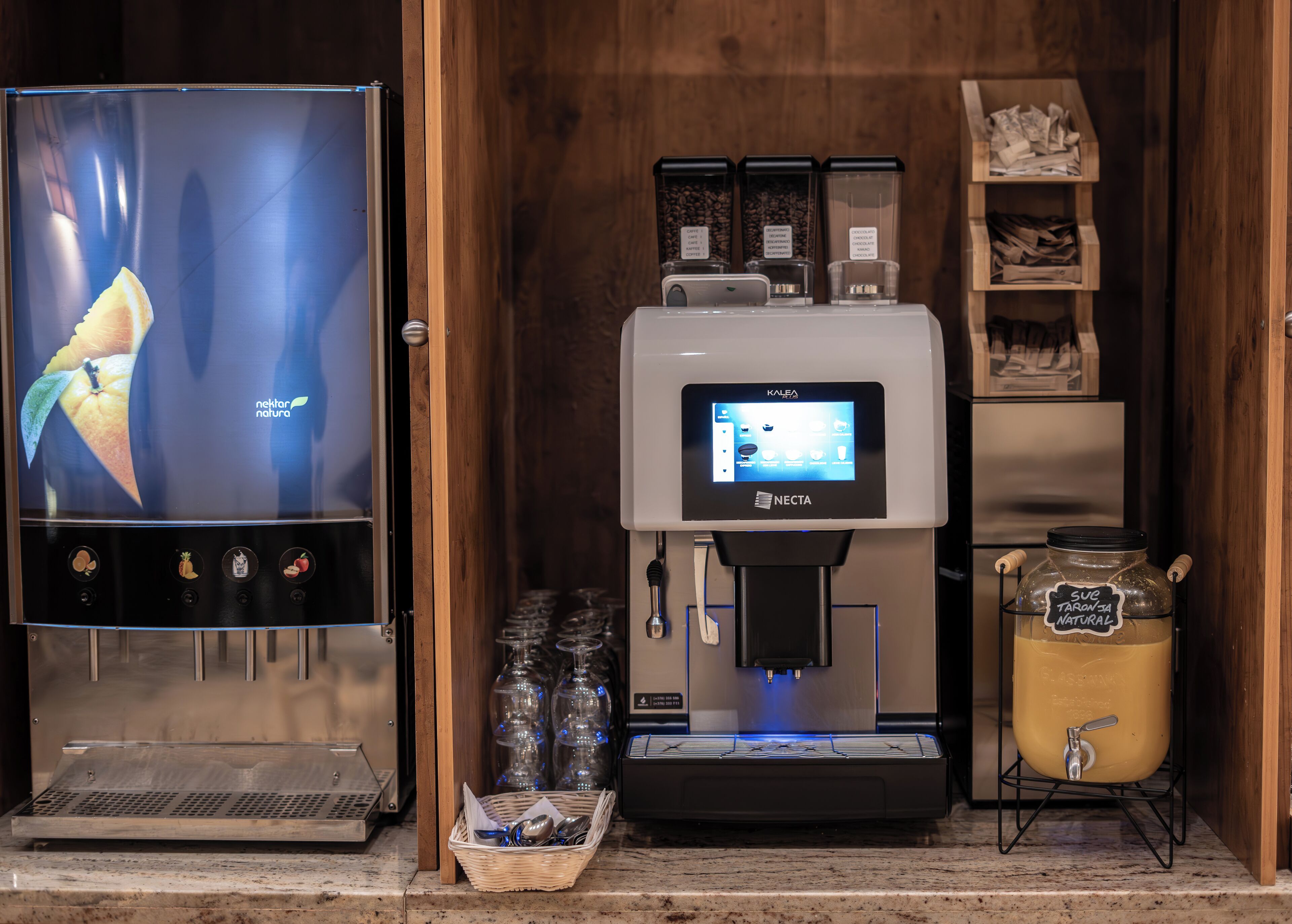 daily buffet breakfast (eur 14 per person)