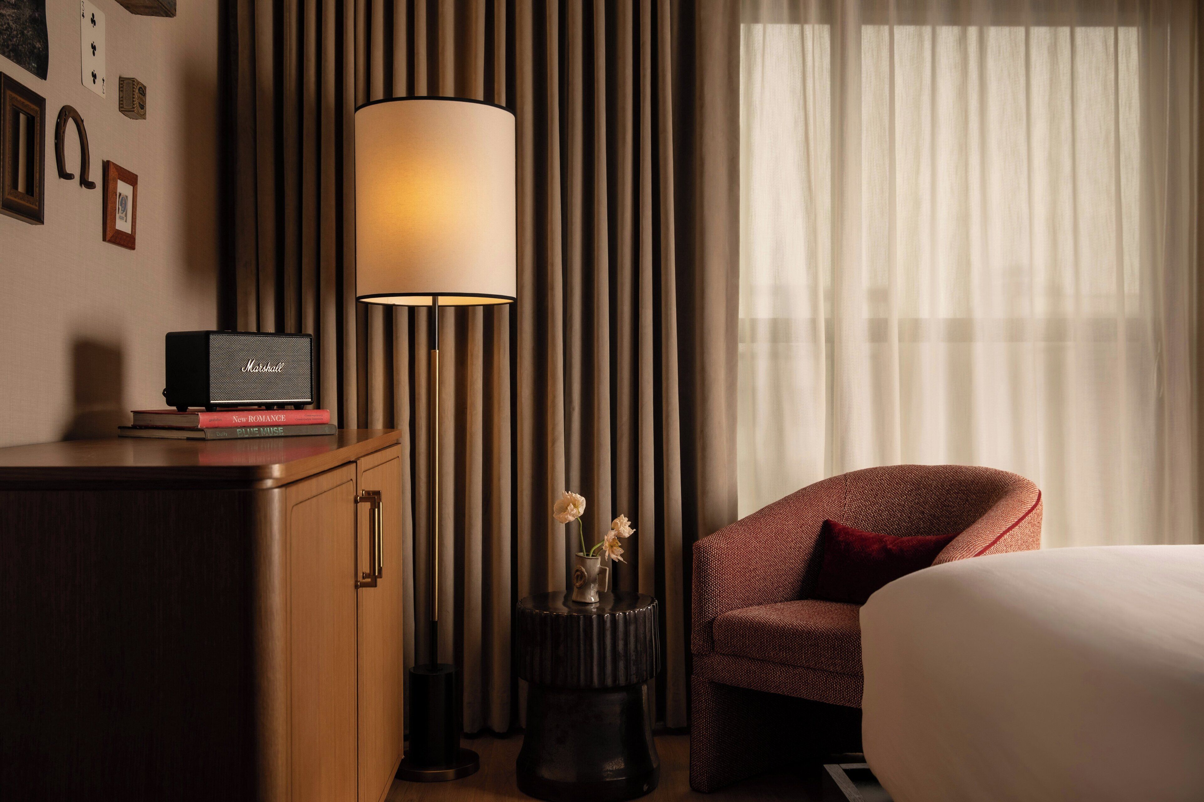 Premium bedding, down comforters, minibar, in-room safe