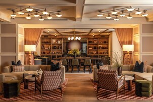 Sala de estar en el lobby