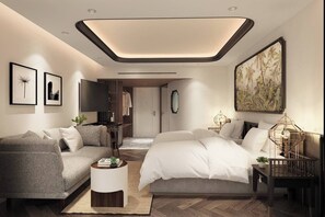 Deluxe Summit Wing Room | Pillow-top beds, minibar, in-room safe, individually decorated - Peach Hill Resort (Karon)