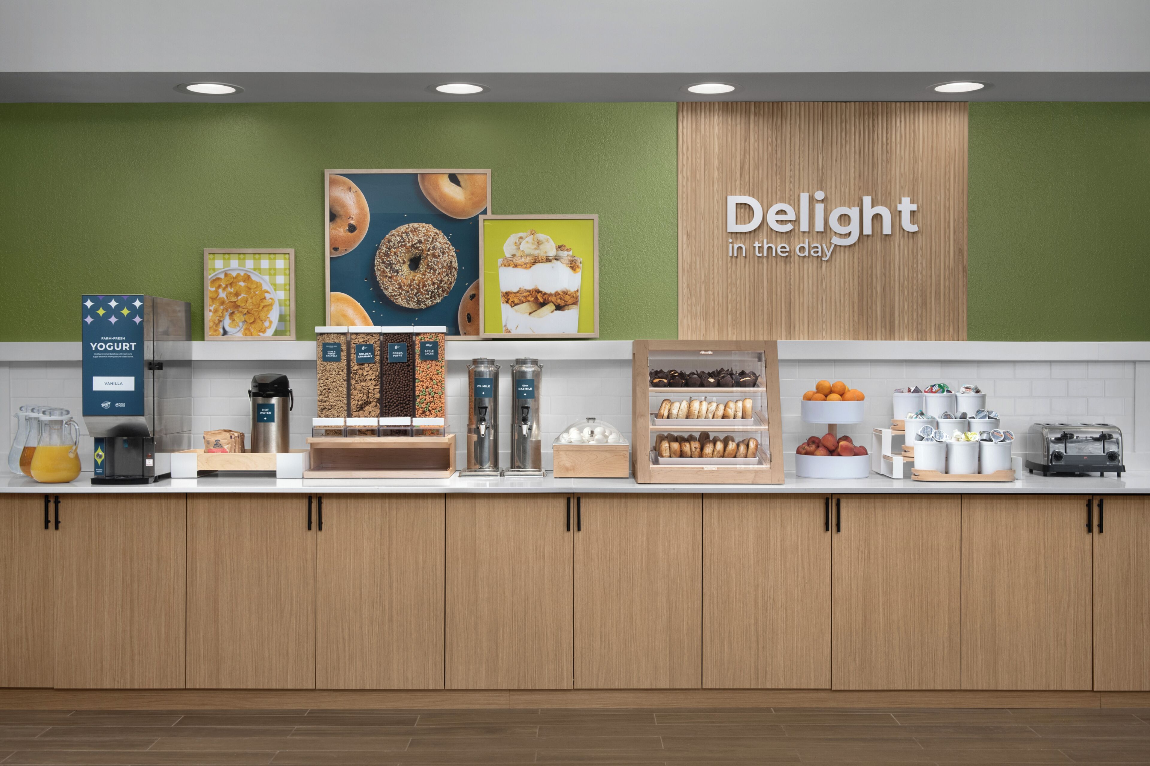 Déjeuner continental gratuit tous les jours