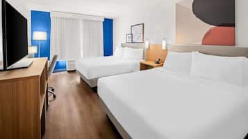 1 Schlafzimmer, hochwertige Bettwaren, Pillowtop-Betten, Schreibtisch