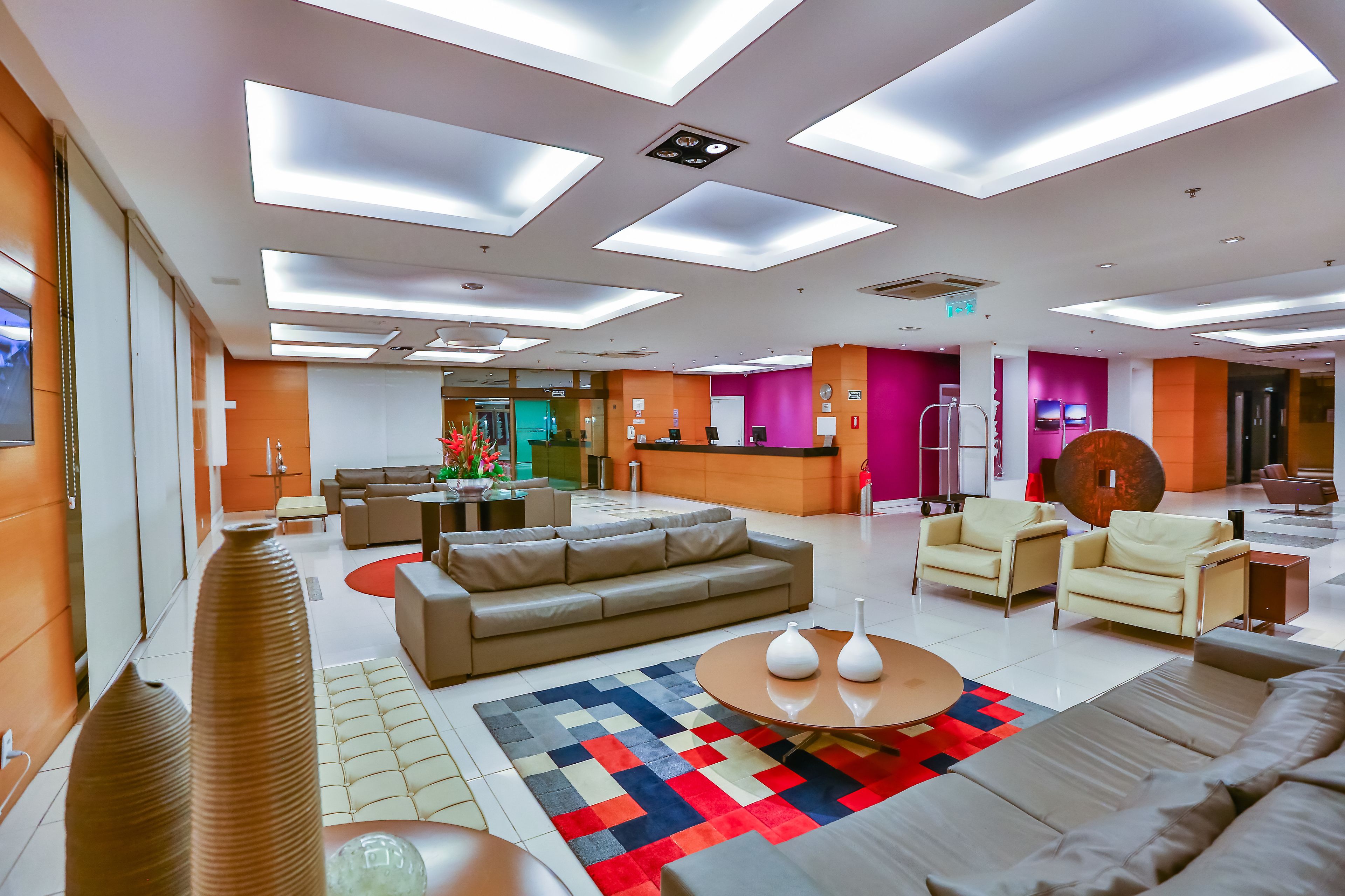 Sala de estar en el lobby