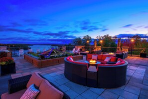 Utsikt fra overnattingsstedet