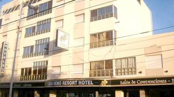 Entrada de la propiedad